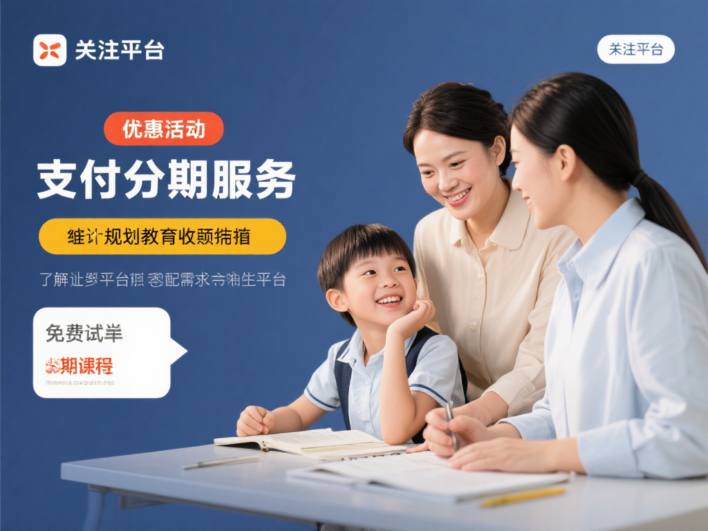 此外，家长可以关注平台的优惠活动和支付分期服务，合