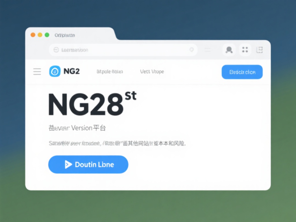 在寻找NG28时，首选应该是官方平台。通常，开发商