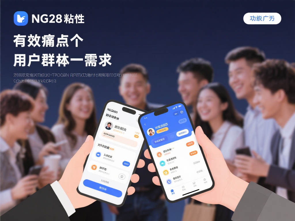 解决痛点，黏性强
NG28的服务功能覆盖广泛，有