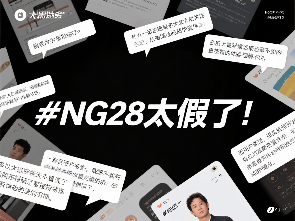 围绕“NG28太假了”的言论，大量讨论集中于品质与